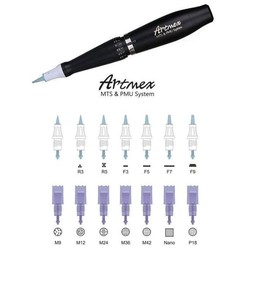 Julong Artmex V3ขายดี <span class=keywords><strong>Dermapen</strong></span> แบบพกพาที่ใช้สำหรับเครื่องแต่งหน้า MTS กึ่งถาวร - Product Image 6