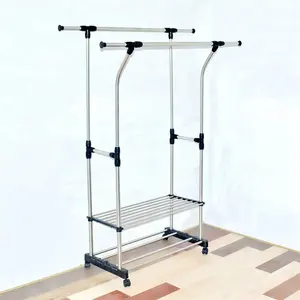 Porte-vêtements robuste réglable et pliable - Product Image 1
