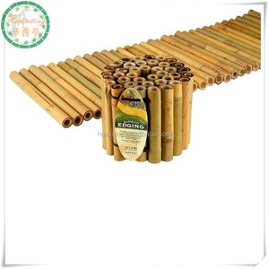 Популярные высокие и низкие прядь природа Экологически чистая садовая roll up с резьбой Бамбук окантовкой - Product Image 3