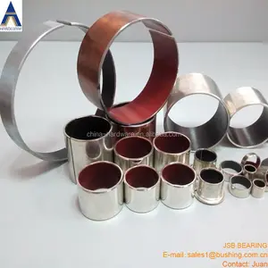 SF-1B bronz DU çalı/bronz destek PTFE çalı/bakır sarılmış SF-1 mil kol