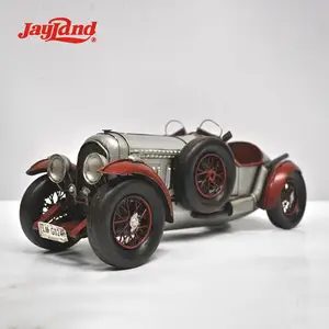 الرجعية الصناعية نمط اليدوية الحديد الفن نموذج سيارة رياضية الفضة أعلى فئة سيدان تشغيل 1924