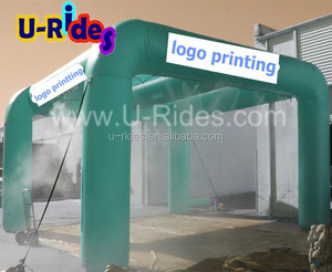 เต็นท์พ่นหมอกควันแบบเป่าลมผ้าใบกันน้ำสำหรับล้างรถ - Product Image 2