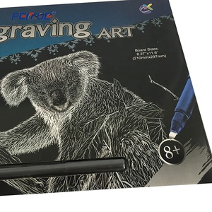 Custom Kids Draw Activity <strong>Book</strong> Kits <strong>Scratch</strong> Art Paper <strong>Book</strong> - Product Image 5