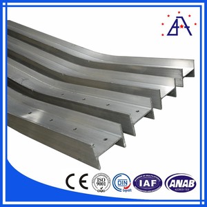 Toutes sortes <span class=keywords><strong>de</strong></span> traitement <span class=keywords><strong>de</strong></span> Surface Aluminium <span class=keywords><strong>piste</strong></span> profils - Product Image 6