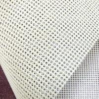 Tissu en maille polyester enduit de vinyle PVC imperméable blanc résistant 500 g/m² pour meubles d'extérieur