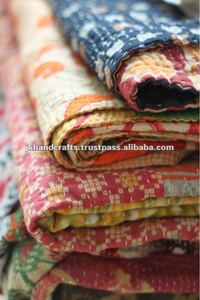 Couverture en sari vintage - Product Image 2