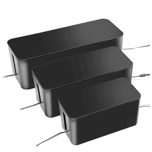 Gestione Dei Cavi Scatole Organizzatore di Stoccaggio Di Grandi Dimensioni Del Supporto per <span class=keywords><strong>TV</strong></span> Scrivania Del Computer USB Hub - Product Image 1