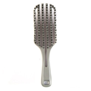 <span class=keywords><strong>Brosse</strong></span> à cheveux en poils <span class=keywords><strong>de</strong></span> <span class=keywords><strong>sanglier</strong></span> à ventilation incurvée <span class=keywords><strong>pour</strong></span> massage du cuir chevelu, séchage rapide et démêlage - Product Image 3