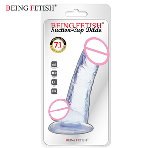 Sex <strong>Toy</strong> <strong>Dildo</strong> Penis With Suction Cup for Women Crystal <strong>Plush</strong> <strong>Toy</strong> With Penis - Product Image 2