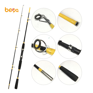 1.8m-2.7m Carpa Canna Da Pesca 2 Sezioni Canna Da Pesca In Fibra <span class=keywords><strong>di</strong></span> Vetro Fuji guide <span class=keywords><strong>mare</strong></span> bass - Product Image 5