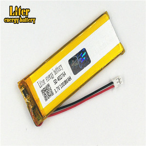 Plug 2.0-2 P 3.7 V 402764 403065 1000 mah Lithium ion polymer Rechargeable battery lasting for - Product Image 3