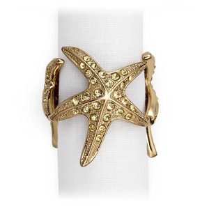Servilleteros de estrella de mar de concha de mar hecha a mano con diseño personalizado hermoso - Product Image 1