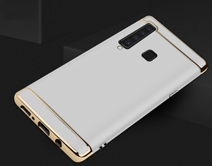 Slim 3 en 1 Marco galvanizado esmerilado duro PC funda de teléfono para <span class=keywords><strong>Samsung</strong></span> <span class=keywords><strong>Galaxy</strong></span> a05s a05 F34 <span class=keywords><strong>f54</strong></span> A9 2018 ultra delgado contraportada - Product Image 4