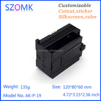 Boîtier en plastique ABS personnalisé pour PLC S7-200, indice de protection IP54, 120x80x60mm, pour logiciel Siemens