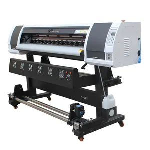 2019 new design 1600mm eco solvent plotter with double dx7 heads,guangzhou eco solvent printer price