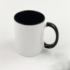 Tasse en céramique de 11oz avec couleur d'impression personnalisée à l'intérieur et forme de poignée pour les fêtes tasse en céramique - Product Image 2