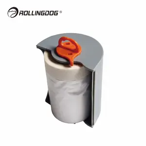 ROLLINGDOG 80048 חד פעמי עמיד למים צייר מראש מודבק זרוק בד רול רכב מיסוך קלטת & פלסטיק גיליון עם מתקן