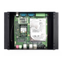 Mini PC Industrial de Escritorio con 2 Intel Nuc, RS485, GPIO, Ranura para Tarjeta SIM, Intel Core I5 I7 J1900, Sin Ventilador