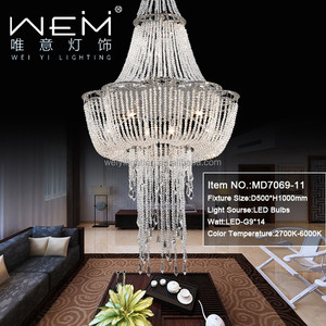 De luxe hôtel/restaurant décoration d'intérieur d'éclairage <span class=keywords><strong>et</strong></span> lampes/lustres en cristal - Product Image 3