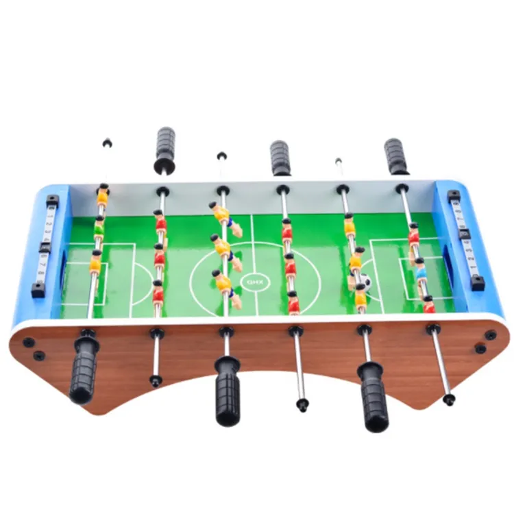 New design wooden children play indoor soccer game mini Table football