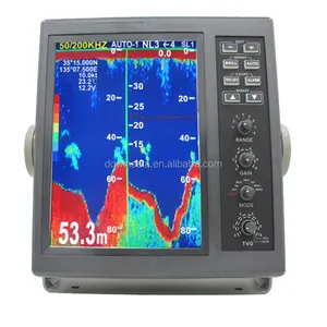 5.6 بوصة 300m عمق LCD صياد السمك