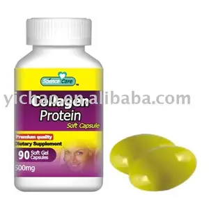 A Proteína colágeno Softgel Cápsulas Moles