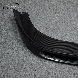 <span class=keywords><strong>V</strong></span> Stile Carbonio Mento Spoiler Winglet Splitter Paraurti Anteriore Lip per Mercedes Benz W204 C63 Auto Body Kit - Product Image 4