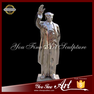 Sculpture chinoise personnalisée en acier inoxydable du président <span class=keywords><strong>Mao</strong></span> - Product Image 3