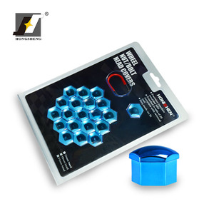 Parafuso plástico <span class=keywords><strong>hex</strong></span> de 17mm ou 19mm e capa da porca com embalagem bolha 20 + 1 - Product Image 2