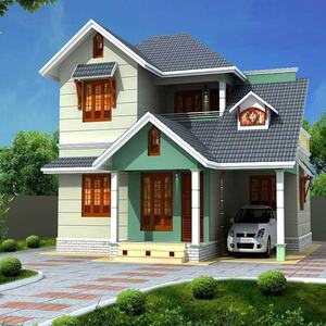 Китайская стальная конструкция, сборный дом с завода - Product Image 1