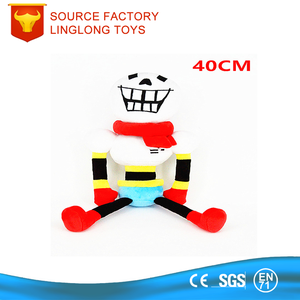 Sản xuất giá 20 đến 40cm phim hoạt hình búp bê undertale Sans <span class=keywords><strong>papyrus</strong></span> toriel asriel đồ chơi sang trọng nhà máy - Product Image 3
