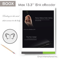 Tablette électronique avec écran E-ink de 13,3 pouces, liseuse électronique avec numériseur et stylet tactile
