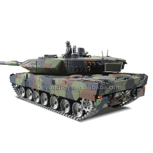 Henglong 2.4Ghz <span class=keywords><strong>1</strong></span>:16 Échelle Télécommande Allemand Léopard 2A6 RC Réservoir avec Fumée & Son - Product Image 3