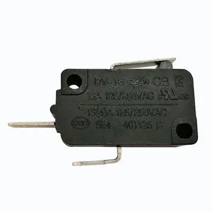 Micro-ondas interruptor 16A 250V, UL, certificado ENEC, -40T125 terminais de conexão rápida microinterruptores