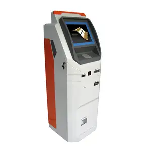 Machine de dépôt d'argent à écran tactile, kiosque de paiement, caisse design automatique