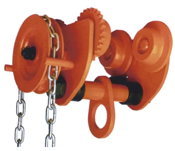 flessibile 1t manuale gru chain carrello