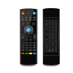 HY mx3 Wireless Air Fly Mouse 2.4g universal tv remote control keyboard For Mini PC android tv box Smart tv FOB Reference