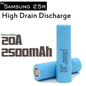 Corea marca nuevo marketing! 3.7 v 2500 mah 18650 batería, 20A samsung li ion 18650, 18650 baterías para samsung - Product Image 1