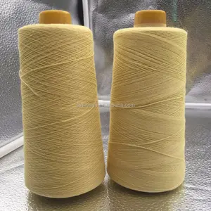 Para aramid fiber yarn core spun covering fiberglass for knitting anti cut gloves