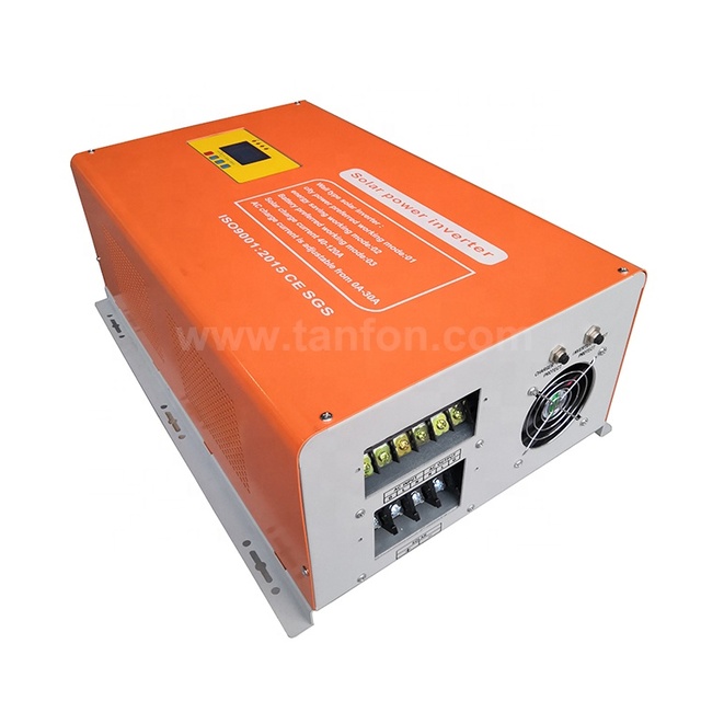 Tanfon Off-grid Solar Power Pure Sine Wave Converter 24V 36V 48V DC to 110V 220VAC Solar Energy Good Deal