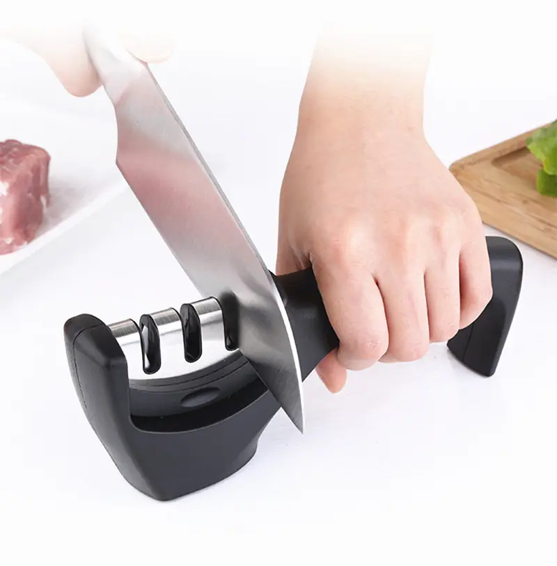 100% Food Grade 3 stage knife sharpener