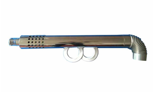Tuyau de <span class=keywords><strong>cheminée</strong></span>/coffret de fumée/coffret de fumée coaxial en aluminium de haute qualité pour chaudière à gaz murale - Product Image 6
