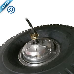<span class=keywords><strong>Roue</strong></span> électrique de moteur de moyeu de robot à arbre unique de 15 pouces <span class=keywords><strong>avec</strong></span> carte de pilotage - Product Image 6
