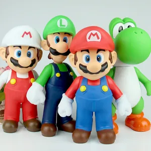 Nova chegada mario figura bros brinquedos, figura de ação, brinquedos para venda