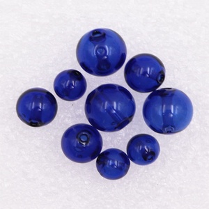 8mm Rondes Perles de <span class=keywords><strong>Verre</strong></span> Bleu 10mm Sténopé Cobalt Perles De Cristal 12mm Creux Arôme Diffus <span class=keywords><strong>Boule</strong></span> 14mm Saphir Perles <span class=keywords><strong>En</strong></span> Vrac - Product Image 6