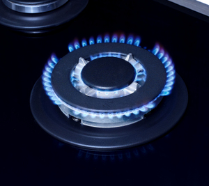 4 Vòng 60Cm Cổ Điển Thép Không Gỉ Gas Hob/Cooktops Với Cast Sắt Pan Stands - Product Image 5