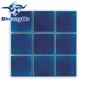 Carreaux de piscine en porcelaine <span class=keywords><strong>turquoise</strong></span> et <span class=keywords><strong>bleu</strong></span>, carreaux de couleur 100% mm, conception de fissures, pour piscines et spa, prix en gros, 100 - Product Image 5