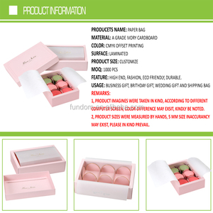 Trung Quốc Số Lượng Lớn Bán Buôn Matte Nhiều Lớp Pastry Gói Nắp Và Cơ Sở Đáng Yêu Pinkgift Giấy Donut Bao Bì Hộp Cho 6 Pcs Gói - Product Image 5