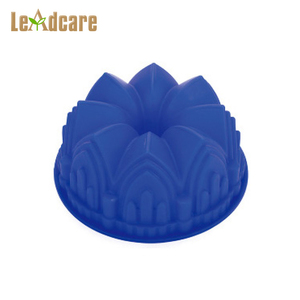 Stampo grande per torta di fiori in <span class=keywords><strong>Silicone</strong></span> da 21,5x8,5 cm stampo per gelatina di caramelle al cioccolato - Product Image 2