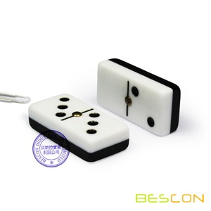 Juego de dominó bicolor <span class=keywords><strong>Double</strong></span> <span class=keywords><strong>Six</strong></span> en caja de plástico, dominó bicolor - Product Image 2